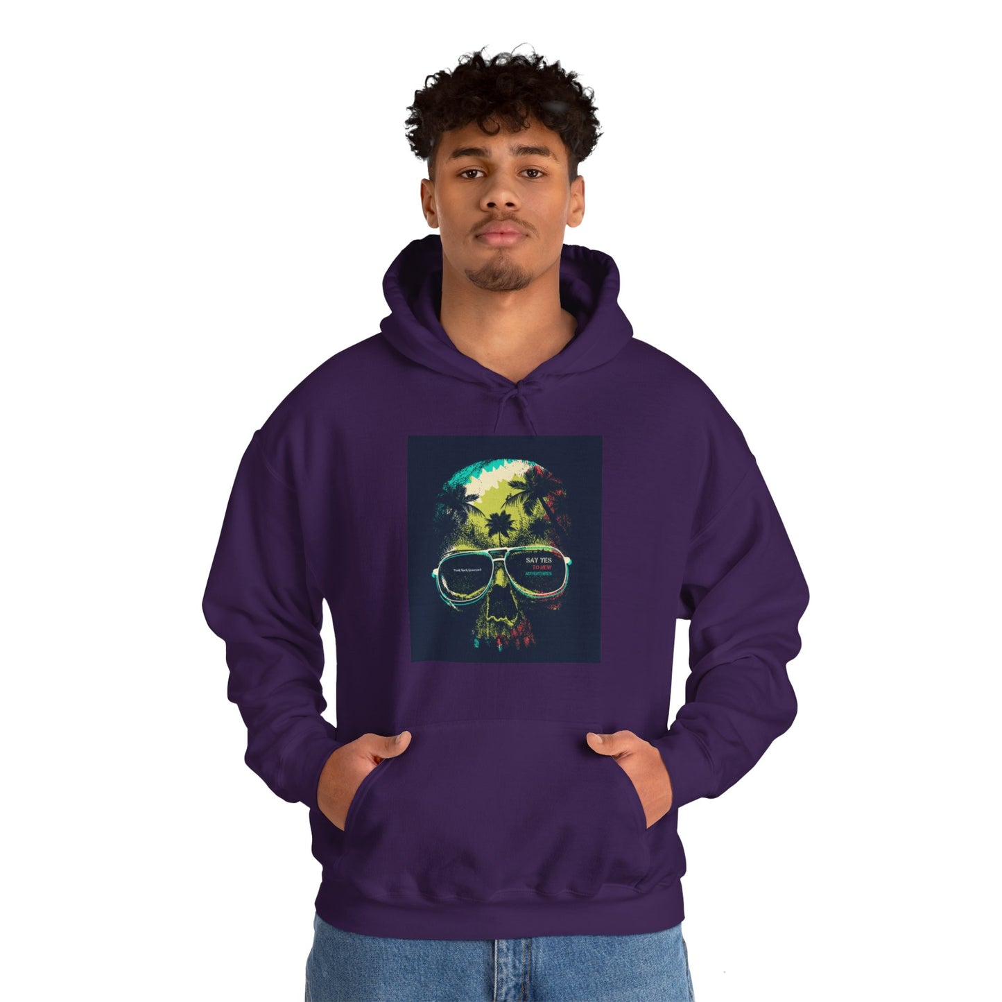 Sunny Skull Hoodie