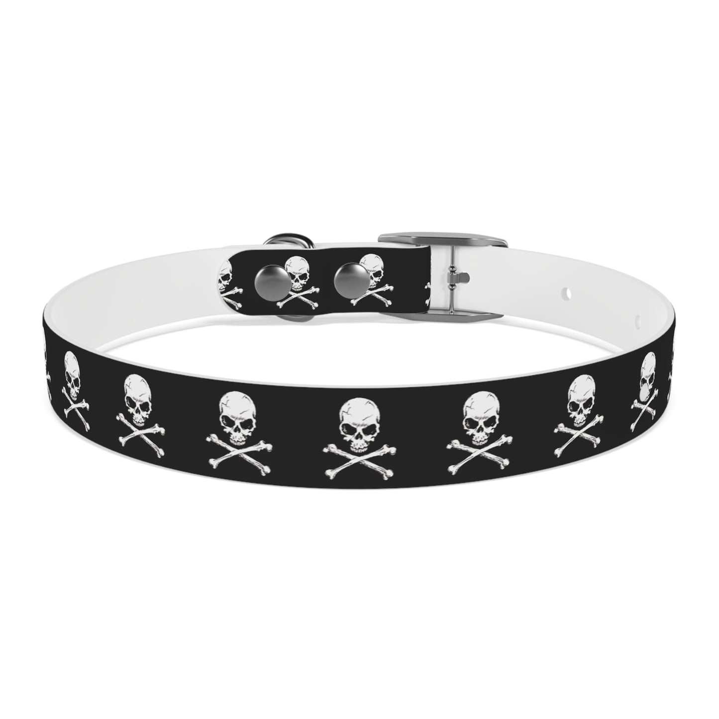 Skull & Crossbones Dog Collar