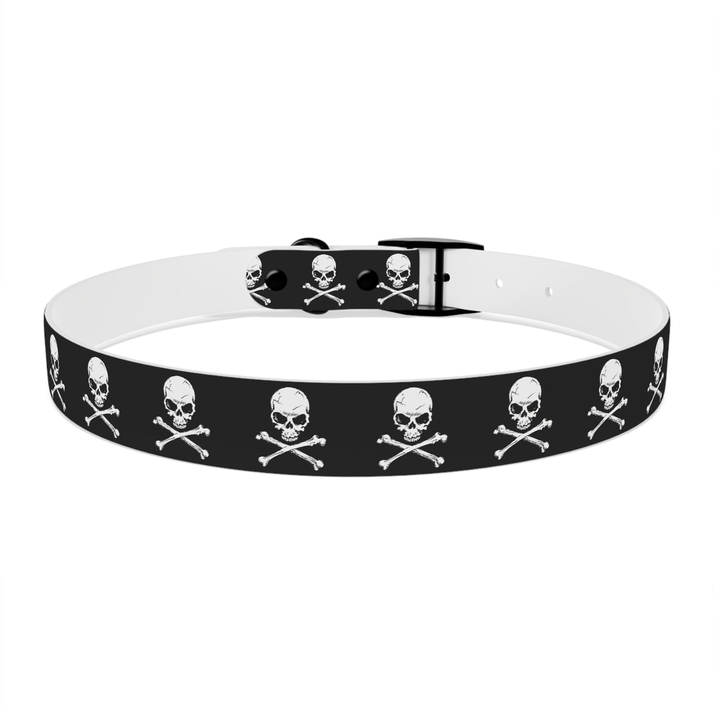 Skull & Crossbones Dog Collar