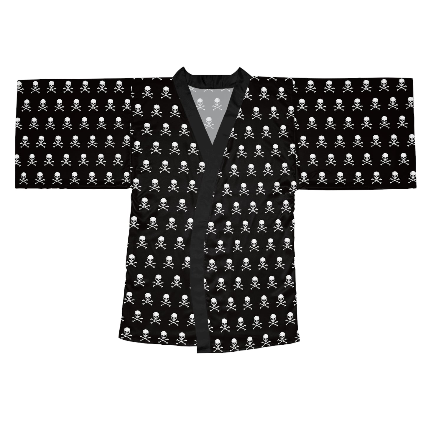 Skull & Crossbones Kimono Robe