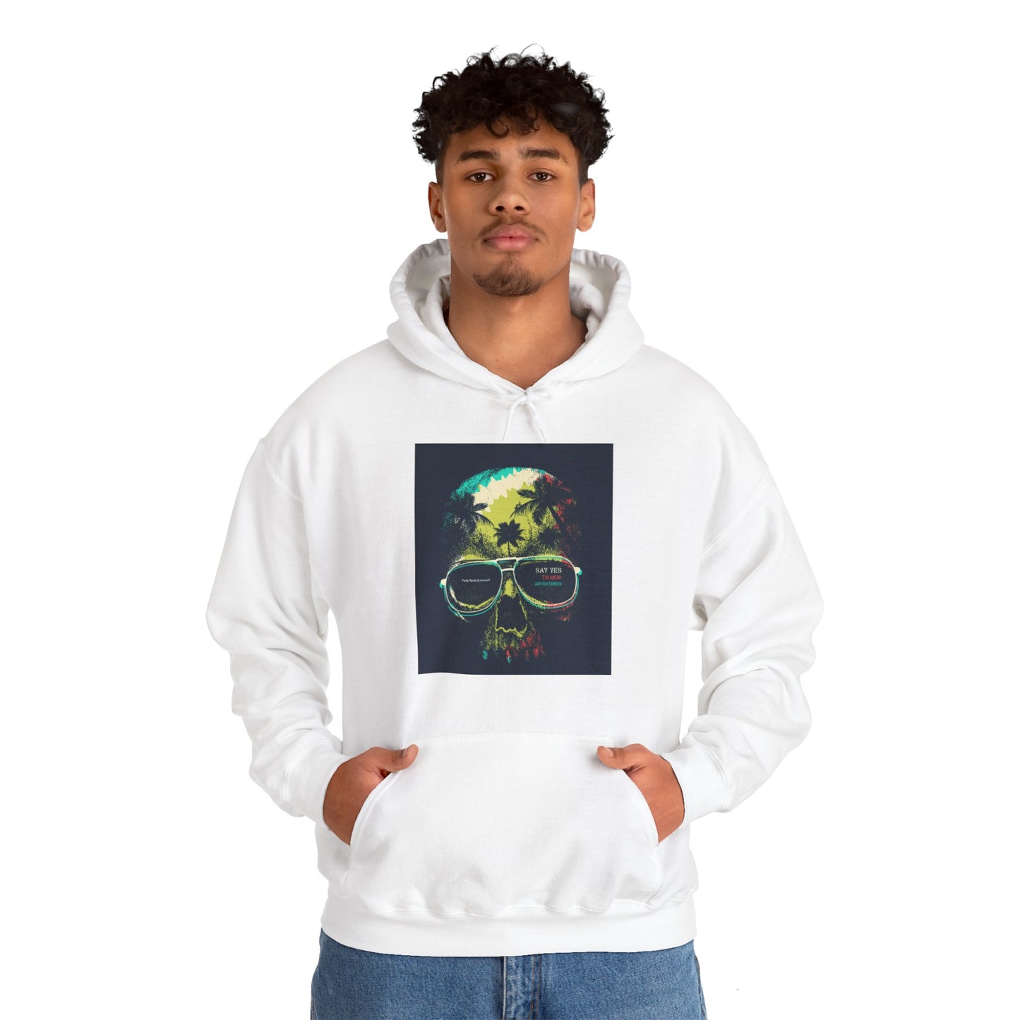 Sunny Skull Hoodie