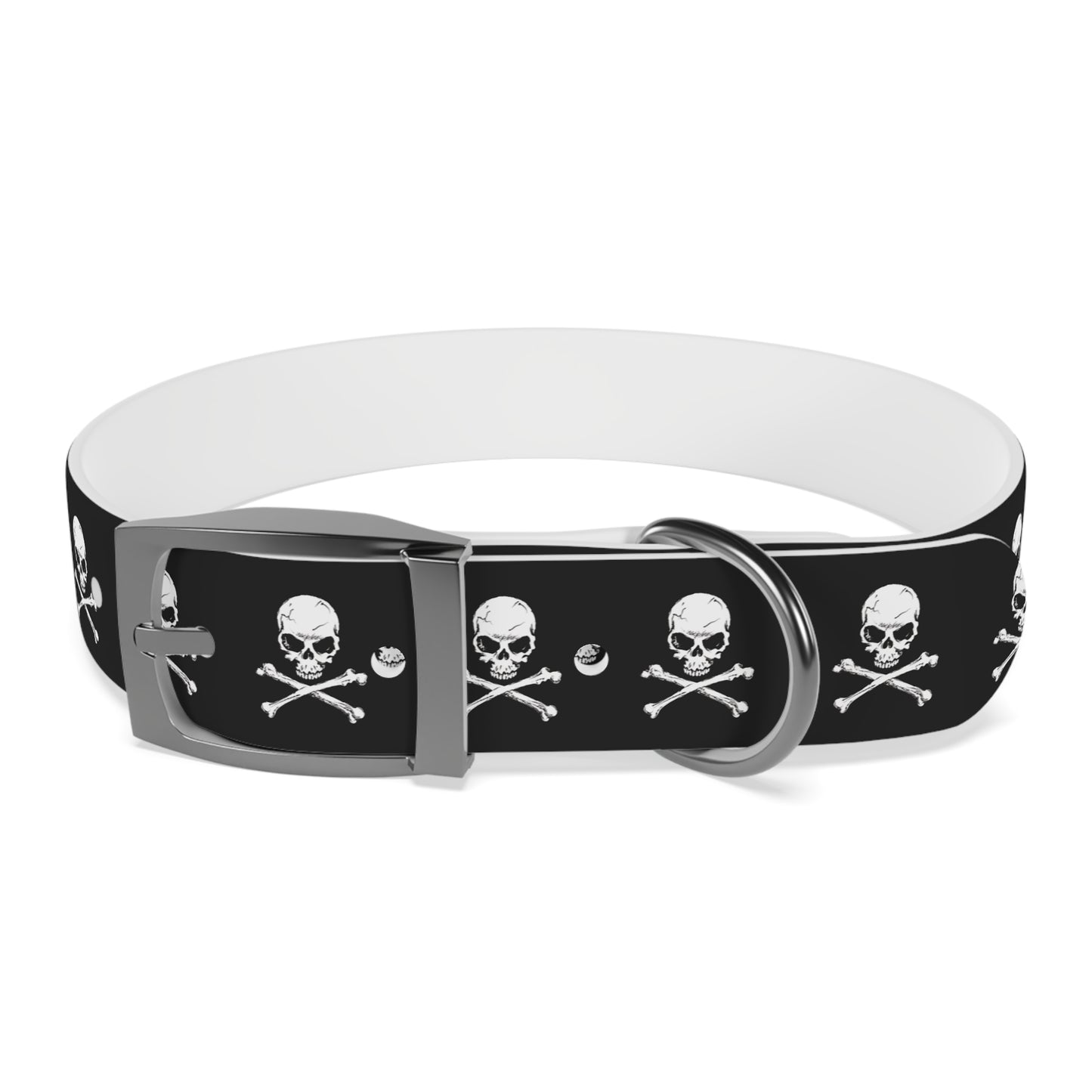 Skull & Crossbones Dog Collar