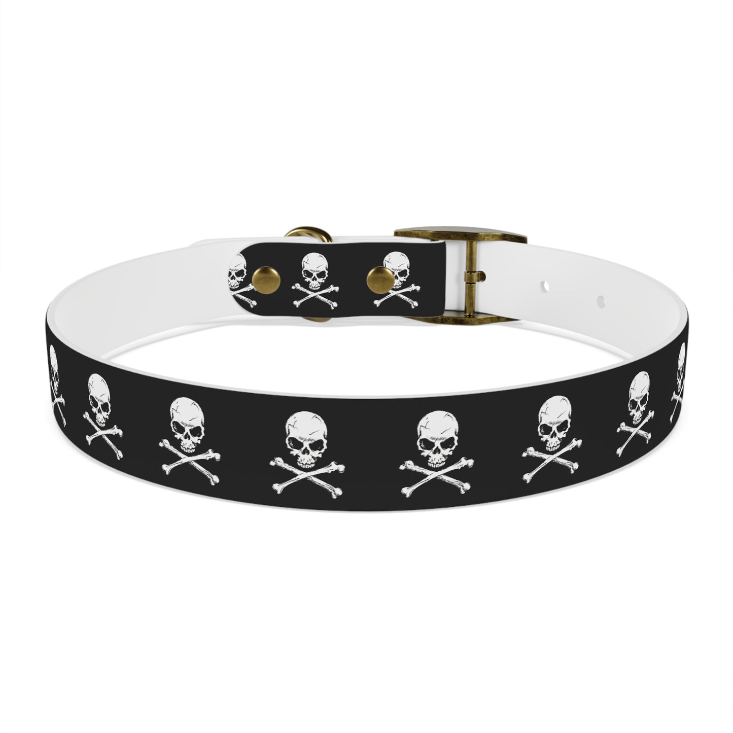 Skull & Crossbones Dog Collar