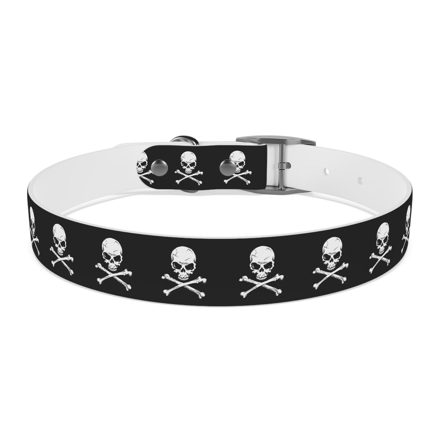 Skull & Crossbones Dog Collar