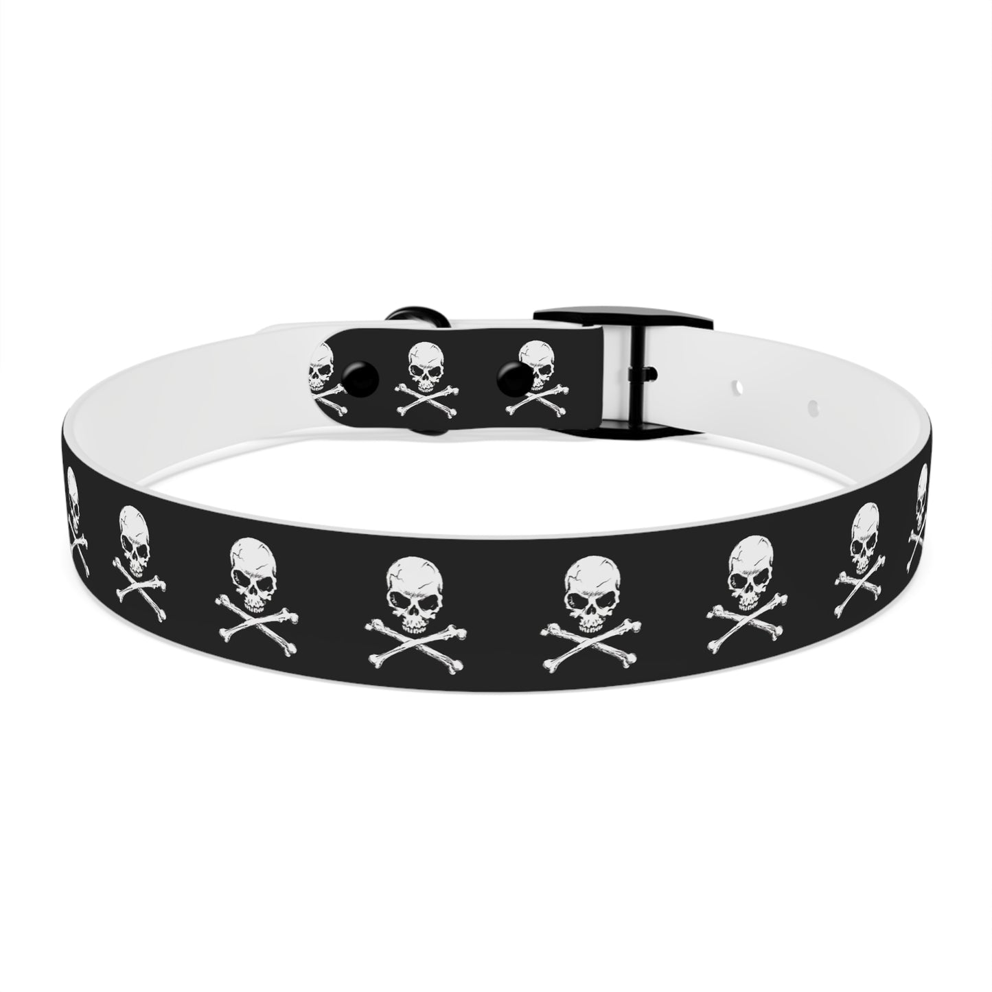 Skull & Crossbones Dog Collar