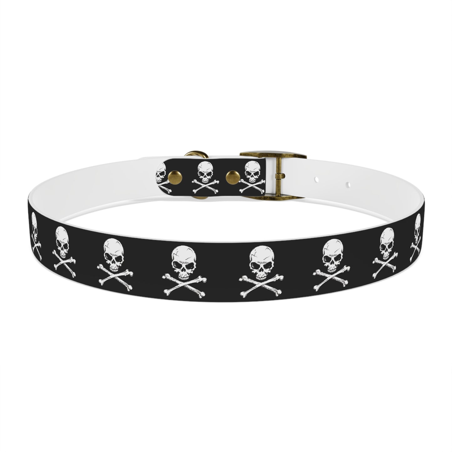 Skull & Crossbones Dog Collar