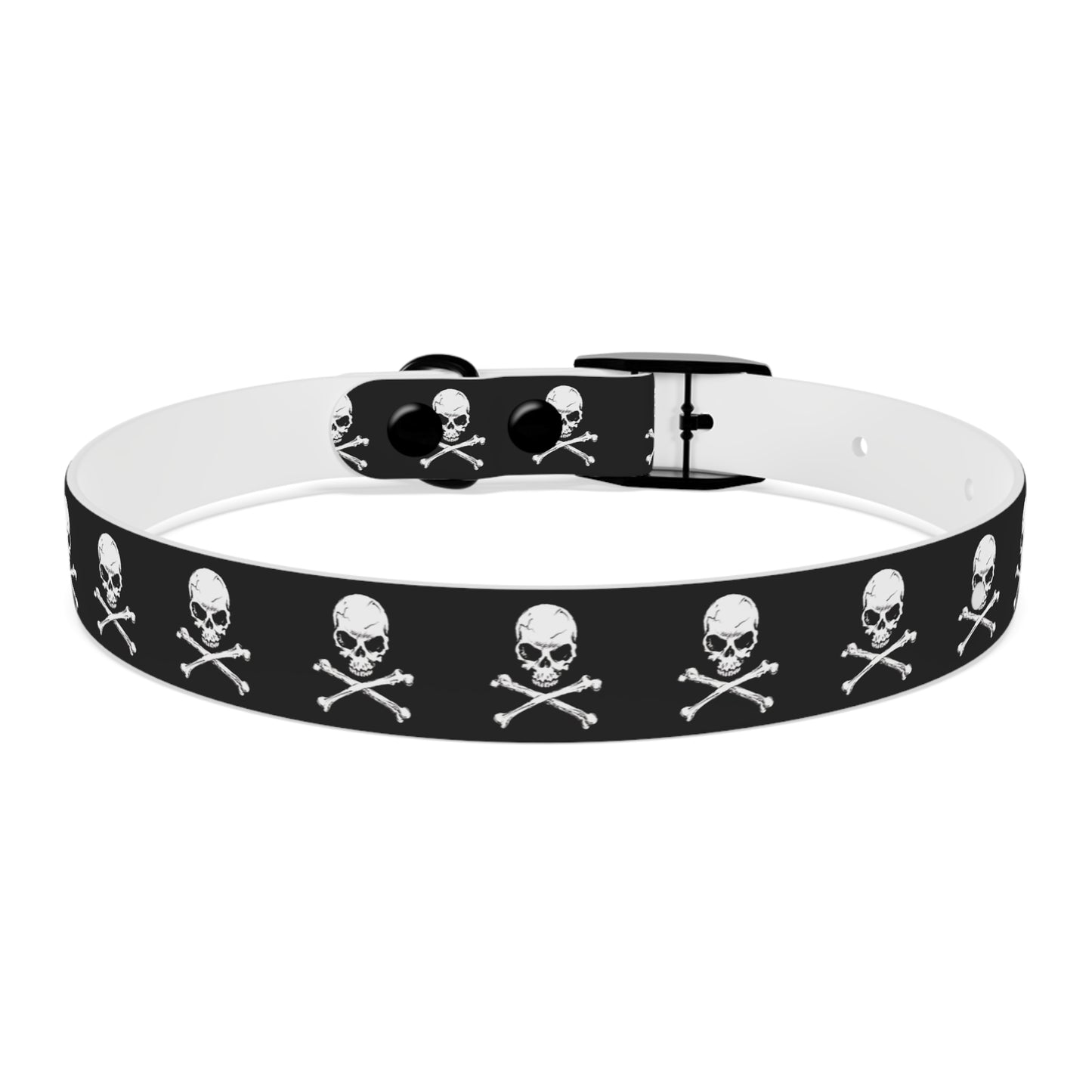 Skull & Crossbones Dog Collar