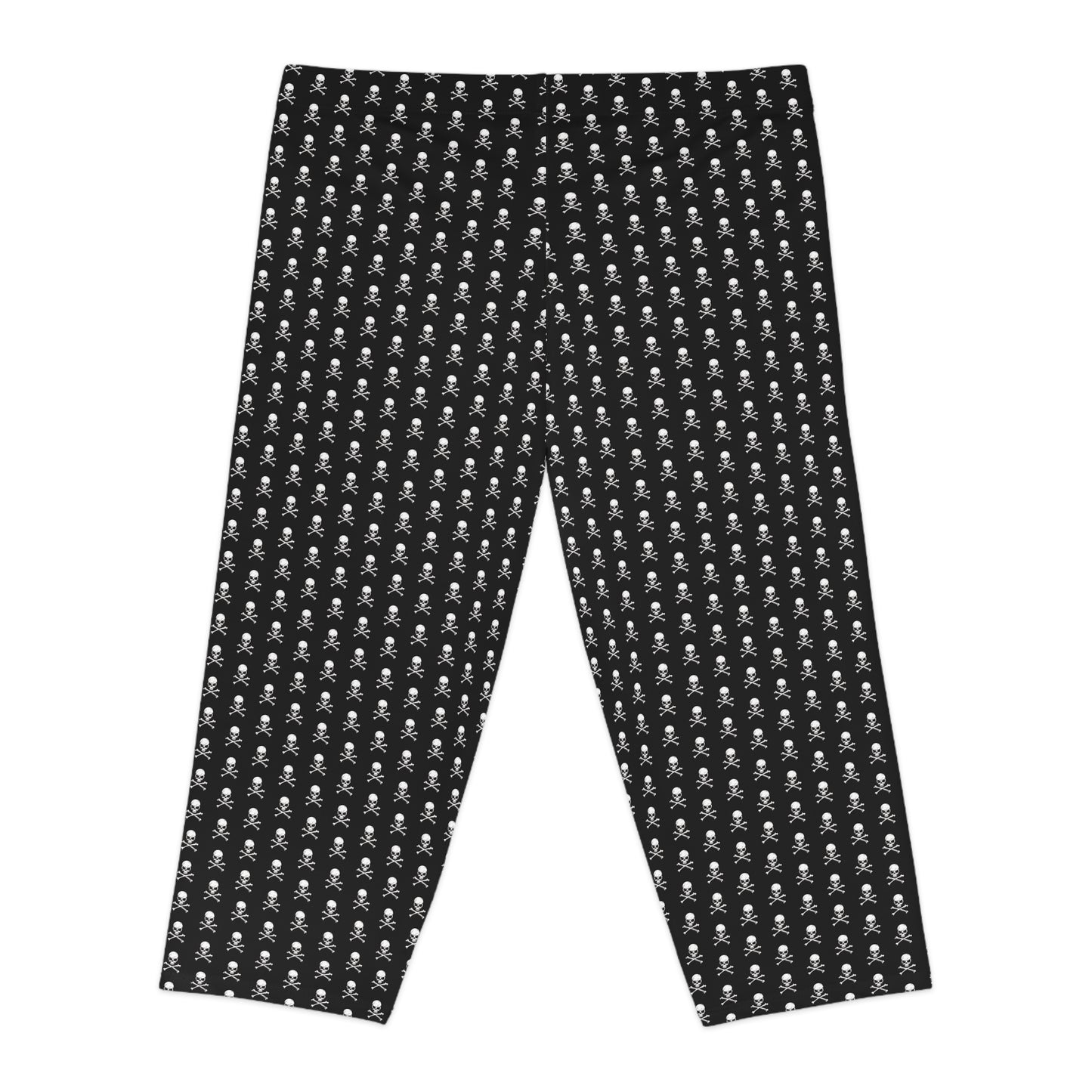 Skull & Crossbones Women's Capri Leggings