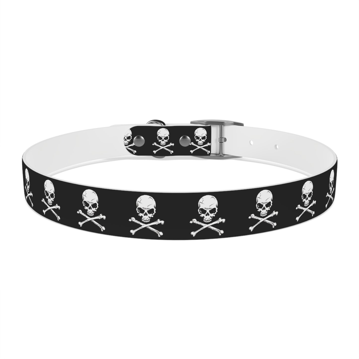Skull & Crossbones Dog Collar