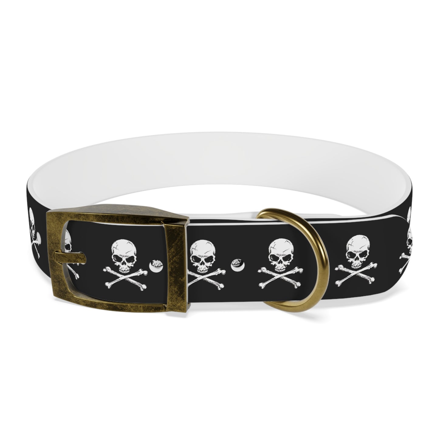 Skull & Crossbones Dog Collar