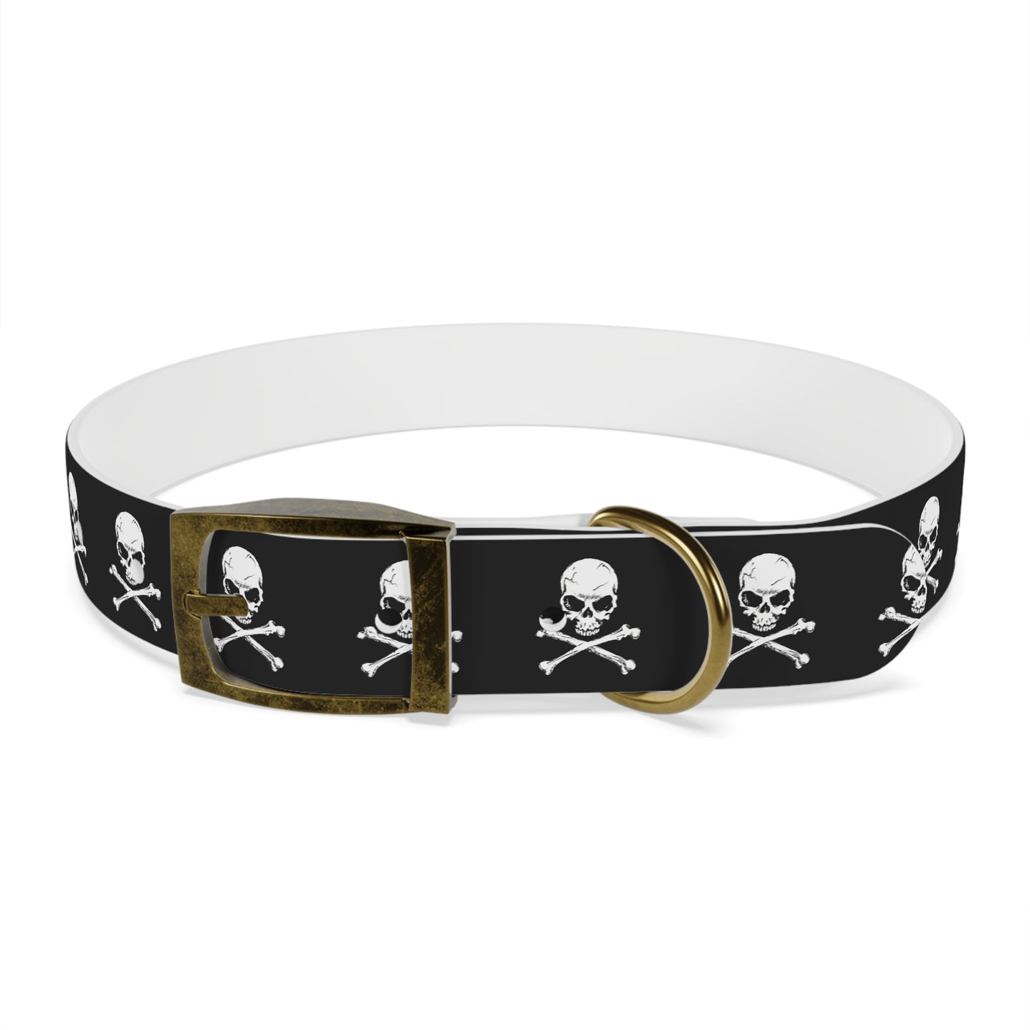 Skull & Crossbones Dog Collar
