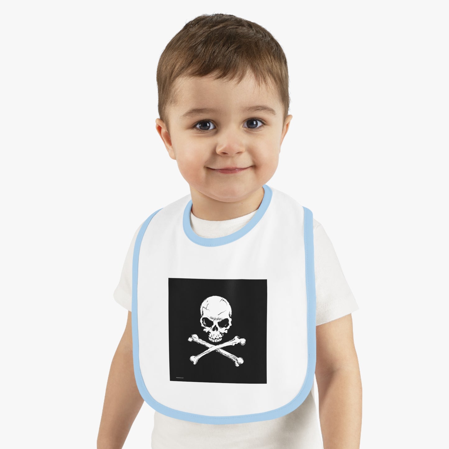 Skull & Crossbones Baby Bib