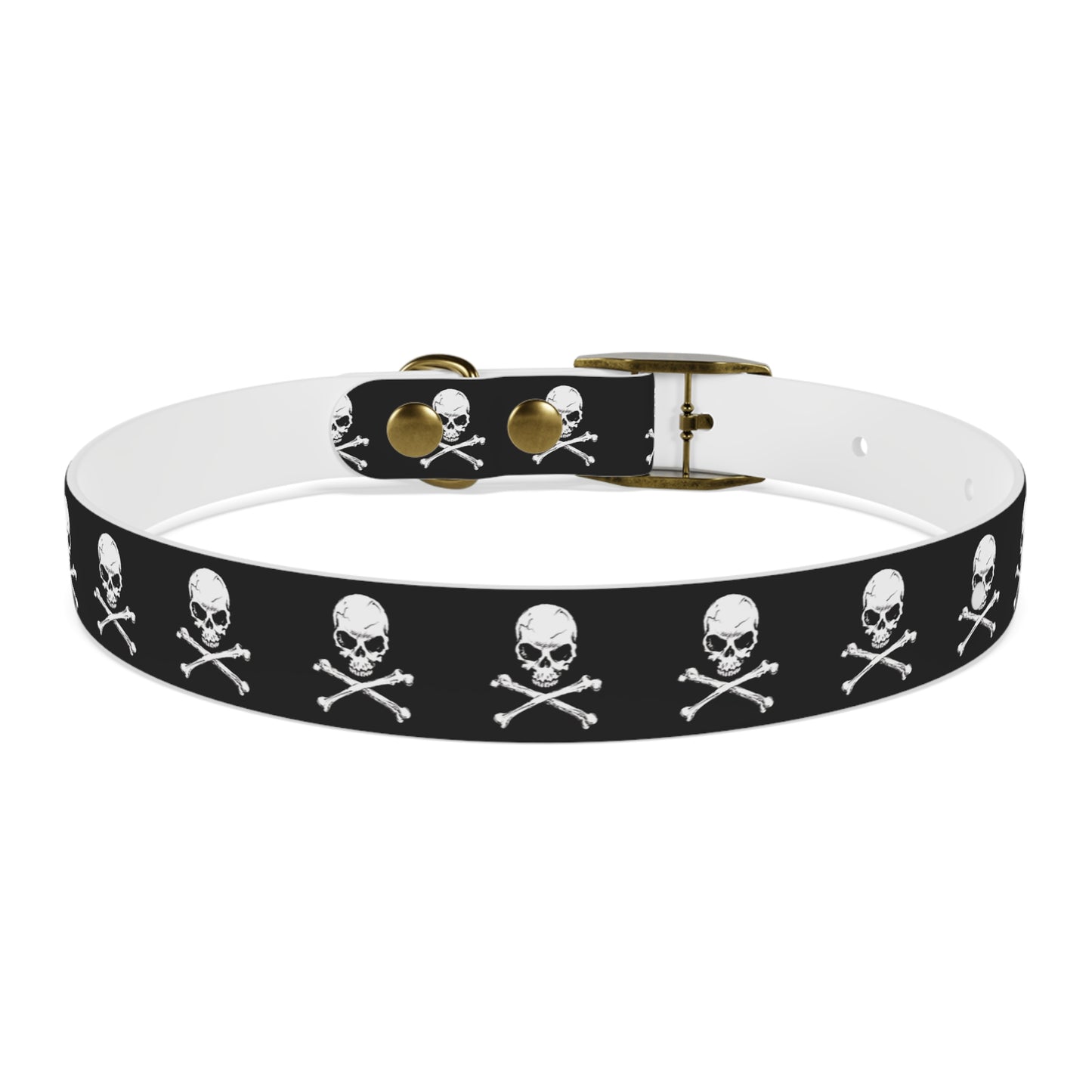 Skull & Crossbones Dog Collar