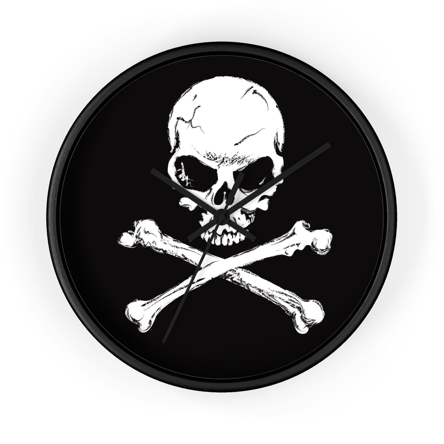 Skull & Crossbones Clock