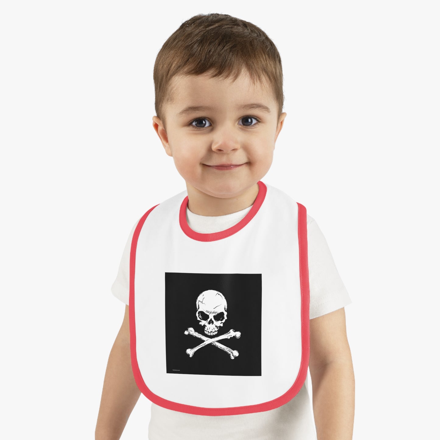 Skull & Crossbones Baby Bib
