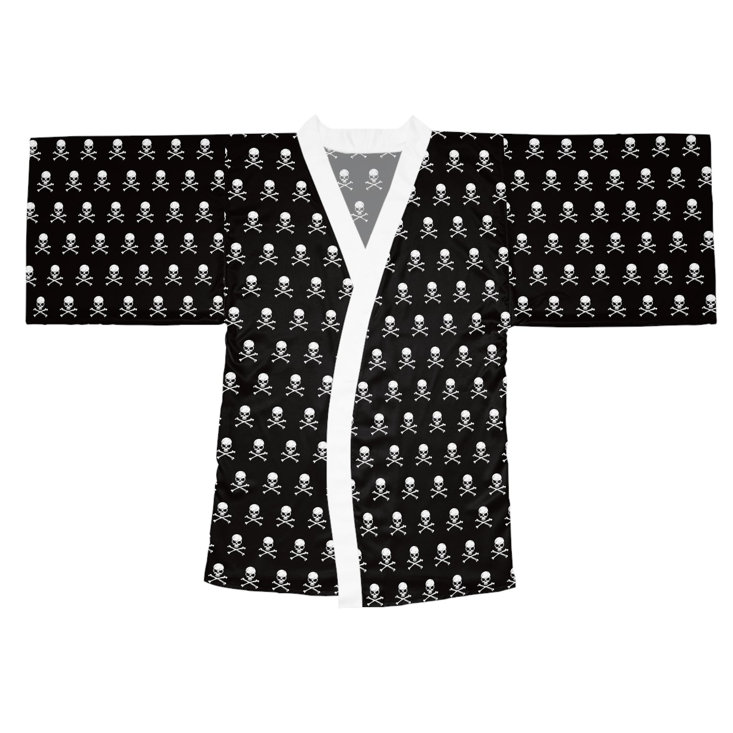 Skull & Crossbones Kimono Robe