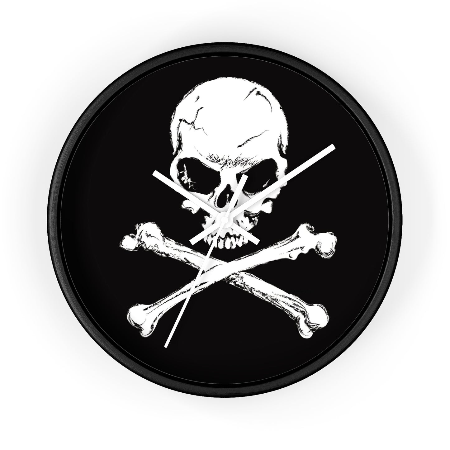 Skull & Crossbones Clock