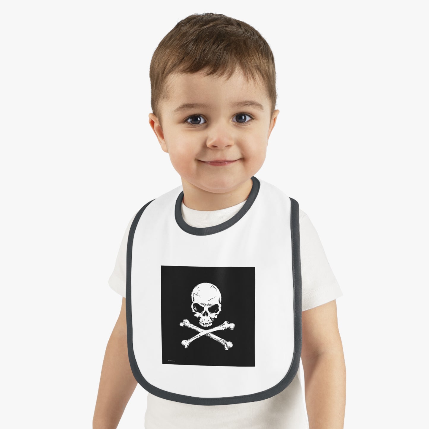 Skull & Crossbones Baby Bib