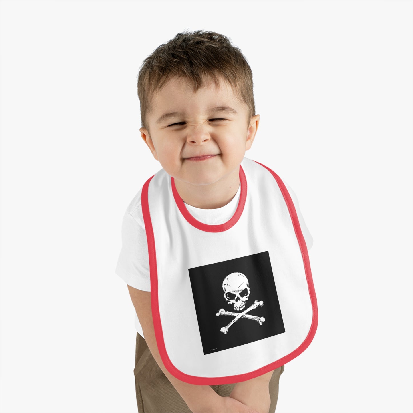 Skull & Crossbones Baby Bib